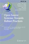 Federico Balaguer, Roberto Di Cosmo, Alejandra Garrido, Fabio Kon, Gregorio Robles, Stefano Zacchiroli - Open Source Systems: Towards Robust Practices