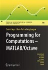 Hans Petter Langtangen, Svein Linge - Programming for Computations  - MATLAB/Octave