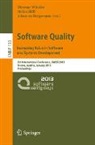 Johannes Bergsmann, Stefan Biffl, Dietmar Winkler - Software Quality. Increasing Value in Software and Systems Development