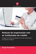 Ol'ga Poroshina - Relação da organização com as instituições de crédito