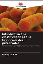 El-Hadj Driche - Introduction à la classification et à la taxonomie des procaryotes