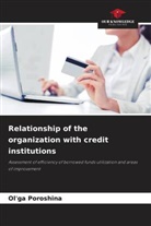 Ol'ga Poroshina - Relationship of the organization with credit institutions