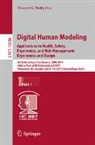 Vincent G. Duffy - Digital Human Modeling. Applications in Health, Safety, Ergonomics, and Risk Management: Ergonomics and Design
