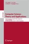 Alexander S. Kulikov, Gerhard J. Woeginger - Computer Science - Theory and Applications