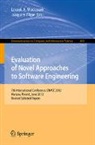 Joaquim Filipe, Leszek A. Maciaszek - Evaluation of Novel Approaches to Software Engineering