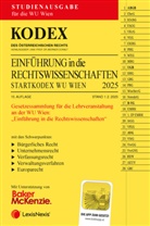 Werner Doralt - KODEX Einführung in die Rechtswissenschaften 2025 WU - inkl. App