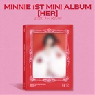 MINNIE ((G)I-DLE) - Her - 1st Mini Album, 1 Audio-CD (2035C Version - Red) (Audio book)