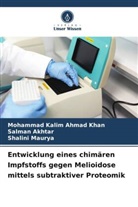 Mohammad Kalim Ahmad Khan, Salman Akhtar, Maurya, Shalini Maurya - Entwicklung eines chimären Impfstoffs gegen Melioidose mittels subtraktiver Proteomik