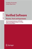 Jonathan Protzenko, Raad, Azalea Raad - Verified Software. Theories, Tools and Experiments