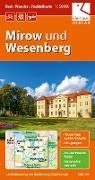 Klaus Klemmer - Mirow und Wesenberg Mirow und Wesenberg 1 : 50 000 Rad-, Wander- und Paddelkarte