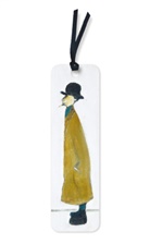Flame Tree Publishing - L.s. Lowry: Gentleman Looking At Something Bookmarks (Pack of 10)