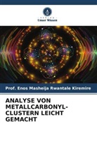 Enos Masheija Rwantale Kiremire, Prof Enos Masheija Rwantale Kiremire, Prof. Enos Masheija Rwantale Kiremire - ANALYSE VON METALLCARBONYL-CLUSTERN LEICHT GEMACHT