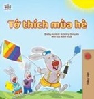 Shelley Admont, Kidkiddos Books, Danny Shmuilov - I Love Summer (Vietnamese Children's Book)