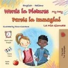 Kidkiddos Books - Words in Pictures - My Day (English Italian Bilingual Children's Book)