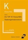 Ralf Altevers - Die TOP 40 Klausurfälle Staatsorganisationsrecht