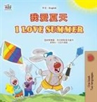 Shelley Admont, Kidkiddos Books, Danny Shmuilov - I Love Summer (Chinese English Bilingual Children's Book - Simplified)