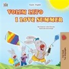 Shelley Admont, Kidkiddos Books, Danny Shmuilov - I Love Summer (Serbian English Bilingual Children's Book-Latin Alphabet)