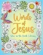Editors of Thunder Bay Press - Words of Jesus Glow-In-The-Dark Coloring