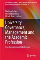 Glen A Jones, Glen A. Jones, Liudvika Leisyt_, Liudvika Leišytė, Mónica Marquina - University Governance, Management and the Academic Profession