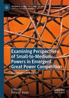Philip Baxter, Philip M. Baxter, Philip M Baxter - Examining Perspectives of Small-to-Medium Powers in Emergent Great Power Competition