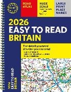Philip's Maps - 2026 Philip's Easy to Read Road Atlas of Britain
