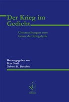 Gabriel H. Decuble, Graff, Max Graff, Gabriel H Decuble - Der Krieg im Gedicht