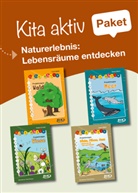 Svenja Ernsten, Jenny Hütter, Ingrid Späth, Ingrid u a Späth, Teresa Zabori - Paket Kita aktiv Naturerlebnis: Lebensräume entdecken