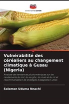 Solomon Uduma Nnachi - Vulnérabilité des céréaliers au changement climatique à Gusau (Nigeria)