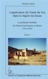 Abraham Lahnite - L'application du Traité de fez dans la région de Souss