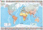 Michelin - The World - Michelin rolled & tubed wall map Encapsulated