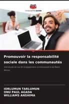 Williams Anshima, Onu Paul Agada, Iorlumun Tarlumun - Promouvoir la responsabilité sociale dans les communautés