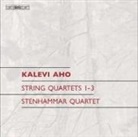 Aho: Streichquartette Nr. 1-3 (Audiolibro)