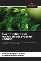 Vinicius Nogueira Dzioba, Jocylaine Nunes Maciel - Health solid waste management program (PGRSS)