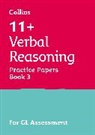Collins 11+ - 11+ Verbal Reasoning Practice Papers Book 3
