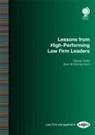 Patrick Smith, Kent M Zimmermann - Lessons from High-Performing Law Firm Leaders
