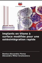 Denisa-Alexandra Florea, Alexandru Mihai Grumezescu - Implants en titane à surface modifiée pour une ostéointégration rapide