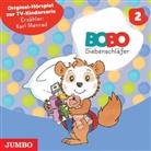 Markus Osterwalder, Karl Menrad - Bobo Siebenschläfer (2).Die Ersten Abenteuer, 1 Audio-CD (Audio book)