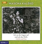 Mascha Kaléko, Kurt Tucholsky, Various - Ich tat die Augen auf und sah das Helle (Gedichte&P, 1 MP3-CD (Hörbuch)