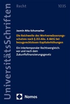 Jasmin Atta-Schumacher - Die Reichweite des Wertverwässerungsschutzes nach § 255 Abs. 4 AktG bei bezugsrechtslosen Kapitalerhöhungen