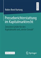Robin-René Hartung - Presseberichterstattung im Kapitalmarktrecht