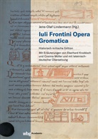 Jens-Olaf Lindermann - Iuli Frontini opera gromatica