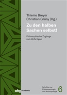 Thiemo Breyer, Grüny, Christian Grüny - Zu den halben Sachen selbst!