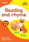 Reading and Rhyme Ages 3-5