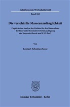 Lennart-Sebastian Sasse - Die verschärfte Masseunzulänglichkeit
