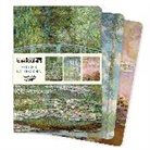 Flame Tree Publishing - Claude Monet Set of 3 Standard Notebooks