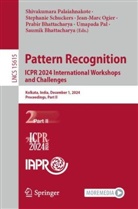 Prabir Bhattacharya, Saumik Bhattacharya, Jean-Marc Ogier, Jean-Marc Ogier et al, Umapada Pal, Shivakumara Palaiahnakote... - Pattern Recognition. ICPR 2024 International Workshops and Challenges