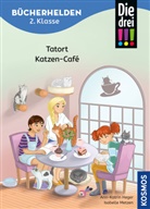Ann-Katrin Heger, Isabelle Metzen - Die drei !!!, Bücherhelden 2. Klasse, Tatort Katzen-Café