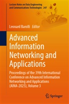 Leonard Barolli - Advanced Information Networking and Applications