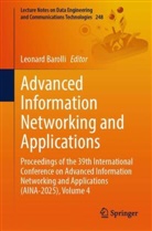 Leonard Barolli - Advanced Information Networking and Applications