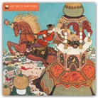 Flame Tree Publishing - Art Deco Fairytales Wall Calendar 2026 (Art Calendar)